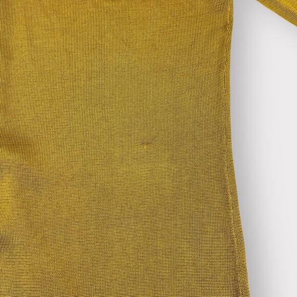 Good American Sheer Button-up Polo Shirt NEW - Picture 8 of 9